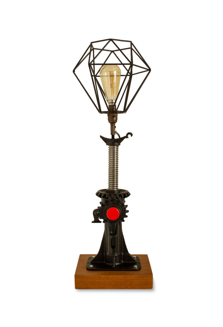 Bottle Jack Table Lamp