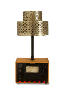 Vintage Electrical Test Meter Table Lamp
