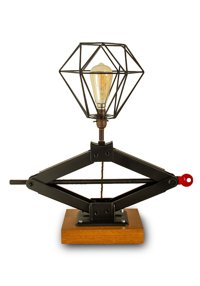 Scissor Jack Table Lamp